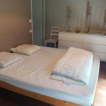 Maison En Bois En Bord De Foret ביסקארוס
